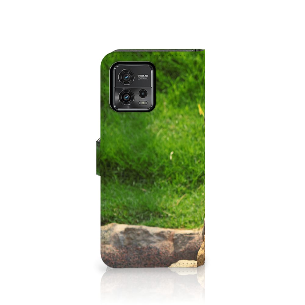 Motorola Moto G72 Telefoonhoesje met Pasjes Panda