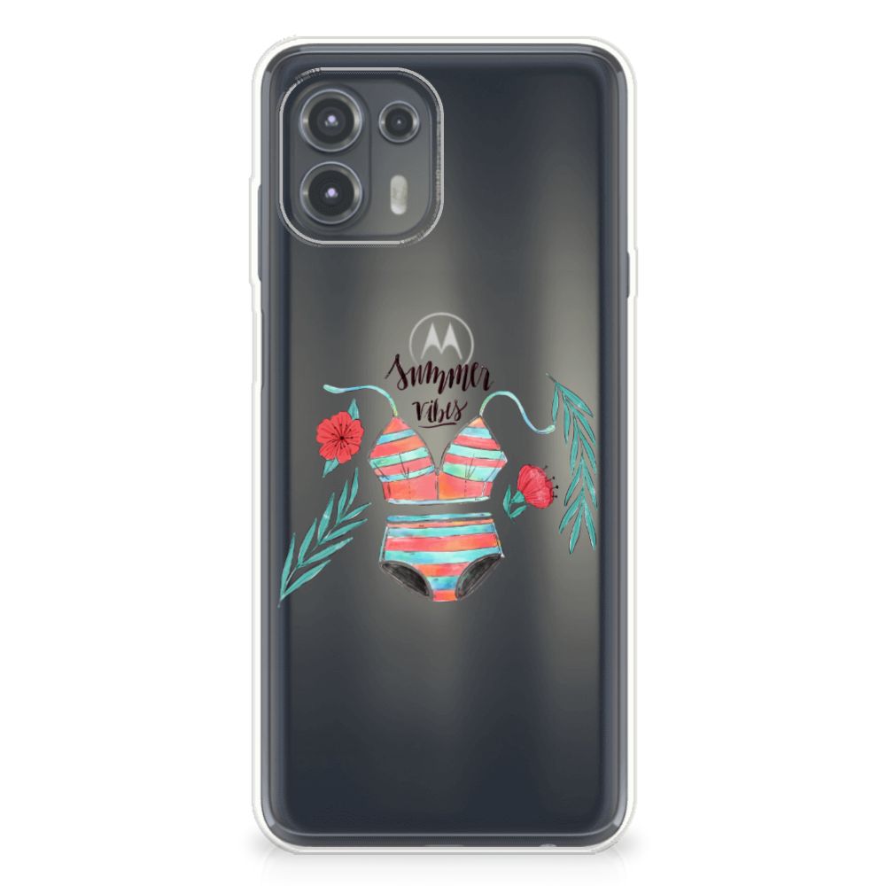 Motorola Edge 20 Lite Telefoonhoesje met Naam Boho Summer B2C Telecom