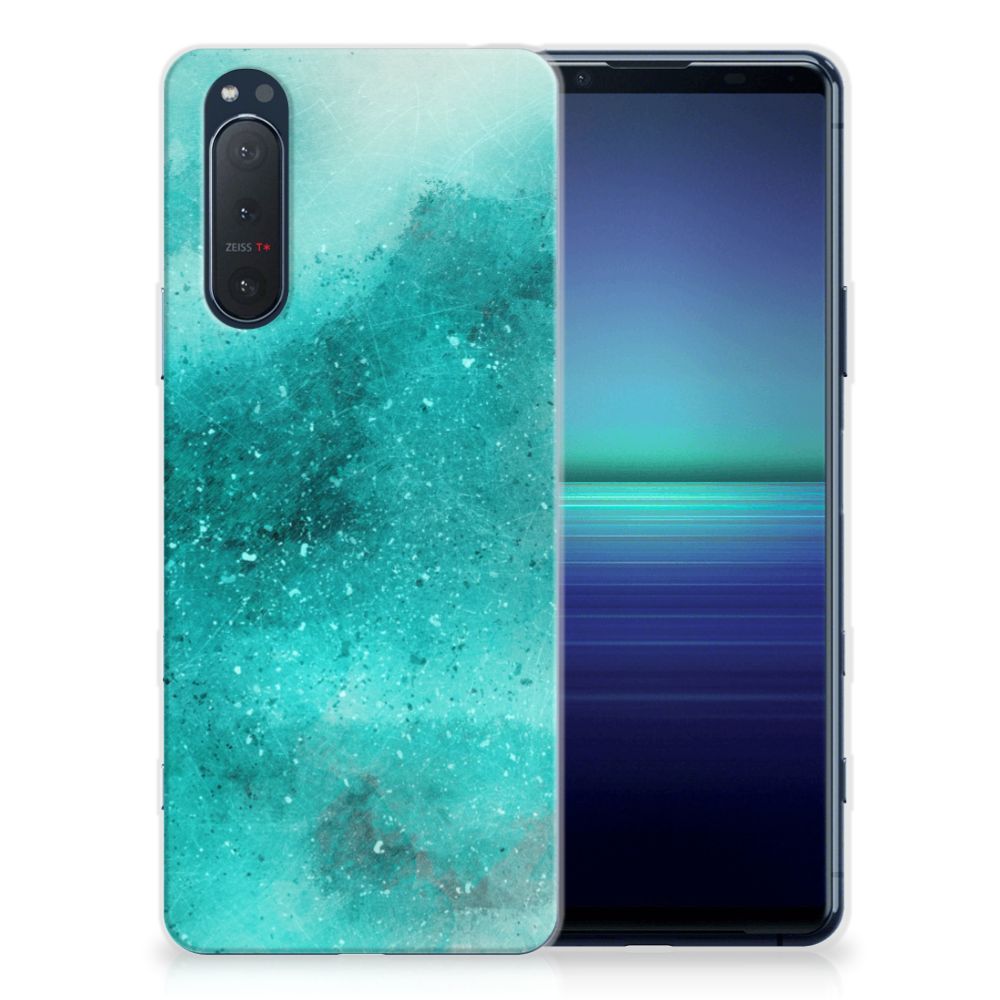 Hoesje maken Sony Xperia 5II Painting Blue