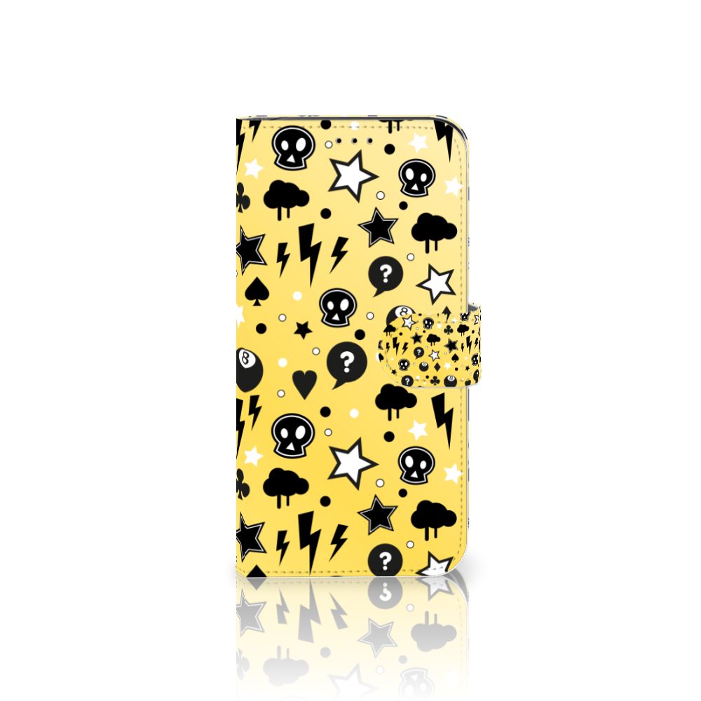 Telefoonhoesje met Naam Apple iPhone 11 Pro Max Punk Geel