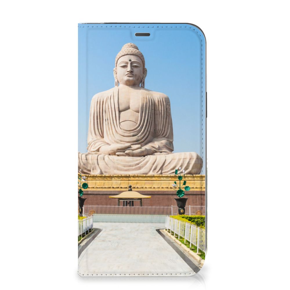 iPhone 12 Pro Max Book Cover Boeddha