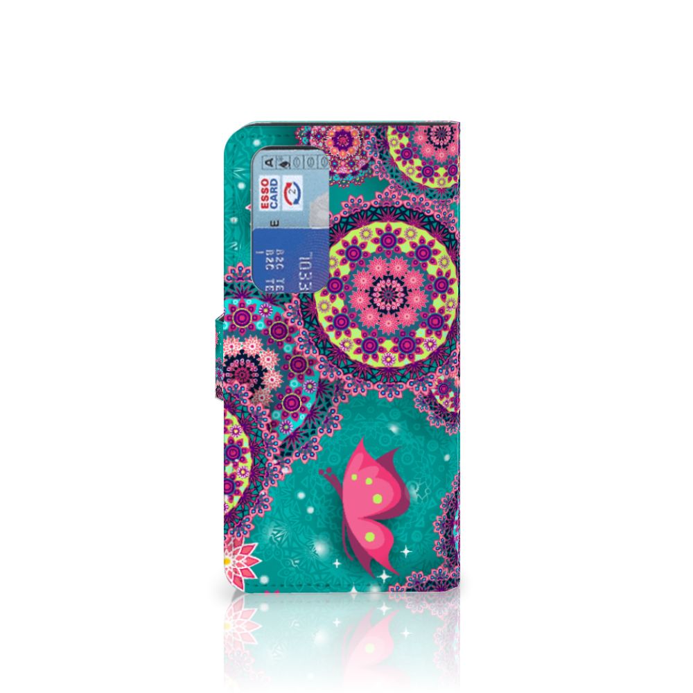 OPPO Find X3 Neo 5G Hoesje Cirkels en Vlinders