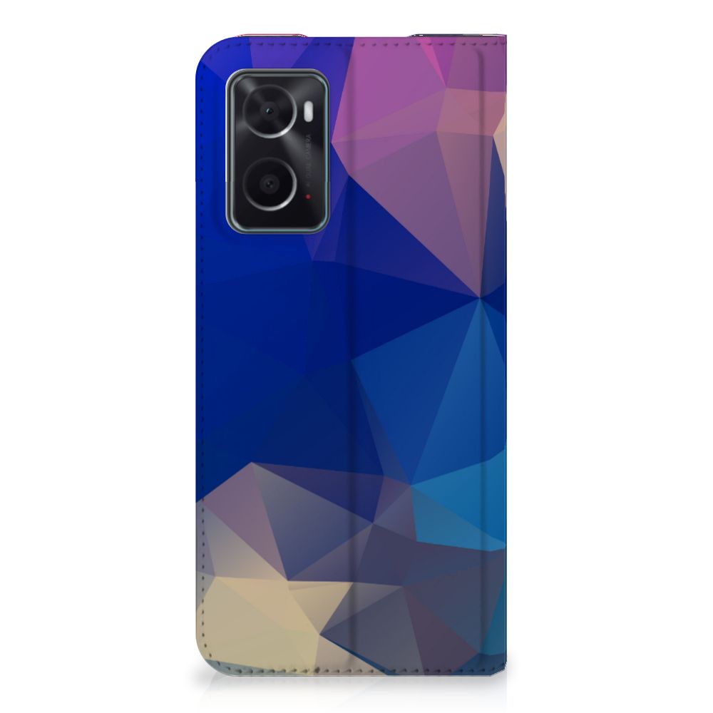 OPPO A96 | A76 Stand Case Polygon Dark - B2C Telecom