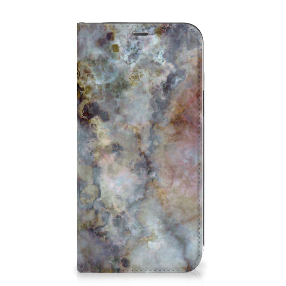 iPhone 12 Pro Max Standcase Marmer Grijs - B2C Telecom