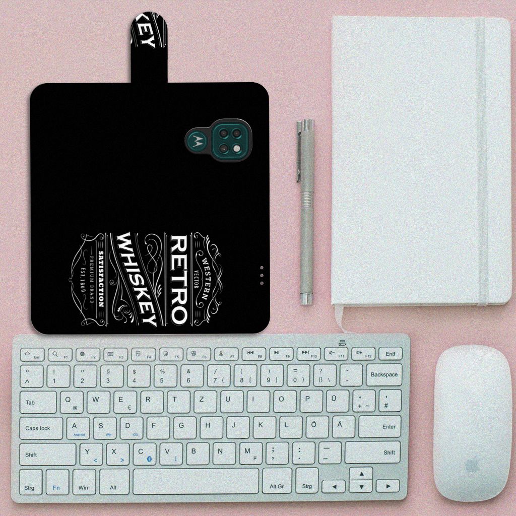 Motorola Moto G9 Play | E7 Plus Book Cover Whiskey