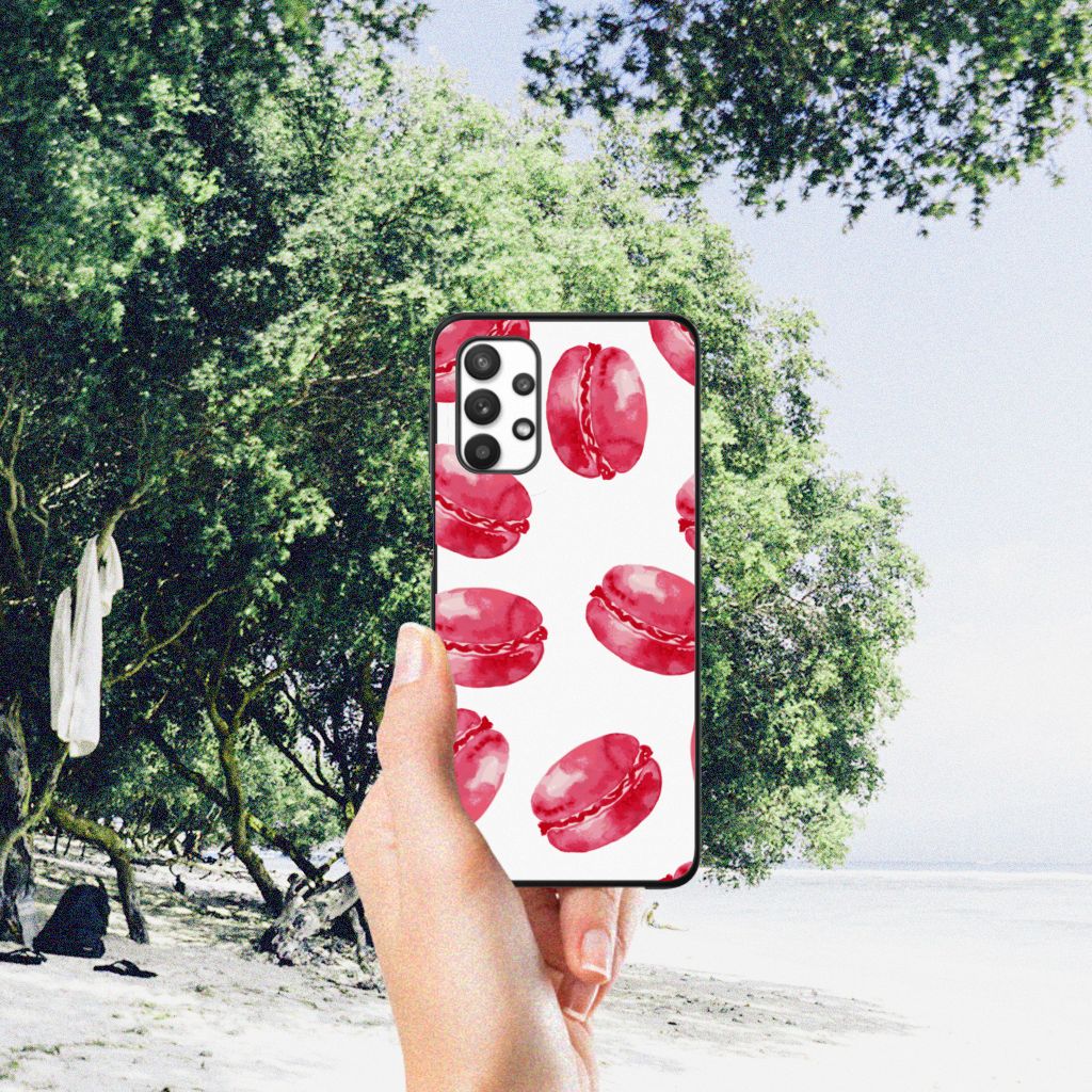 Samsung Galaxy A32 5G Back Cover Hoesje Pink Macarons B2C Telecom