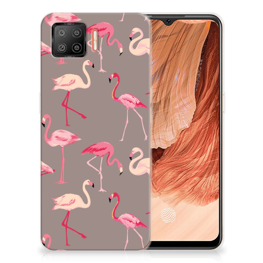 OPPO A73 4G TPU Hoesje Flamingo B2C Telecom