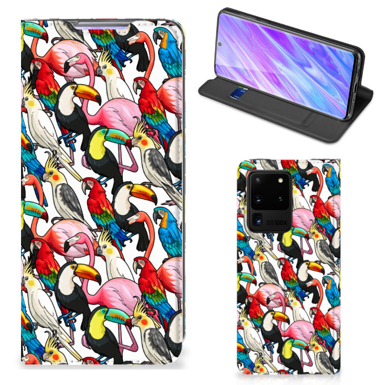 Samsung Galaxy S20 Ultra Hoesje maken Birds - B2C Telecom