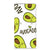 Samsung Galaxy A14 4G Magnet Case Avocado Singing design with cute avocado illustrations.