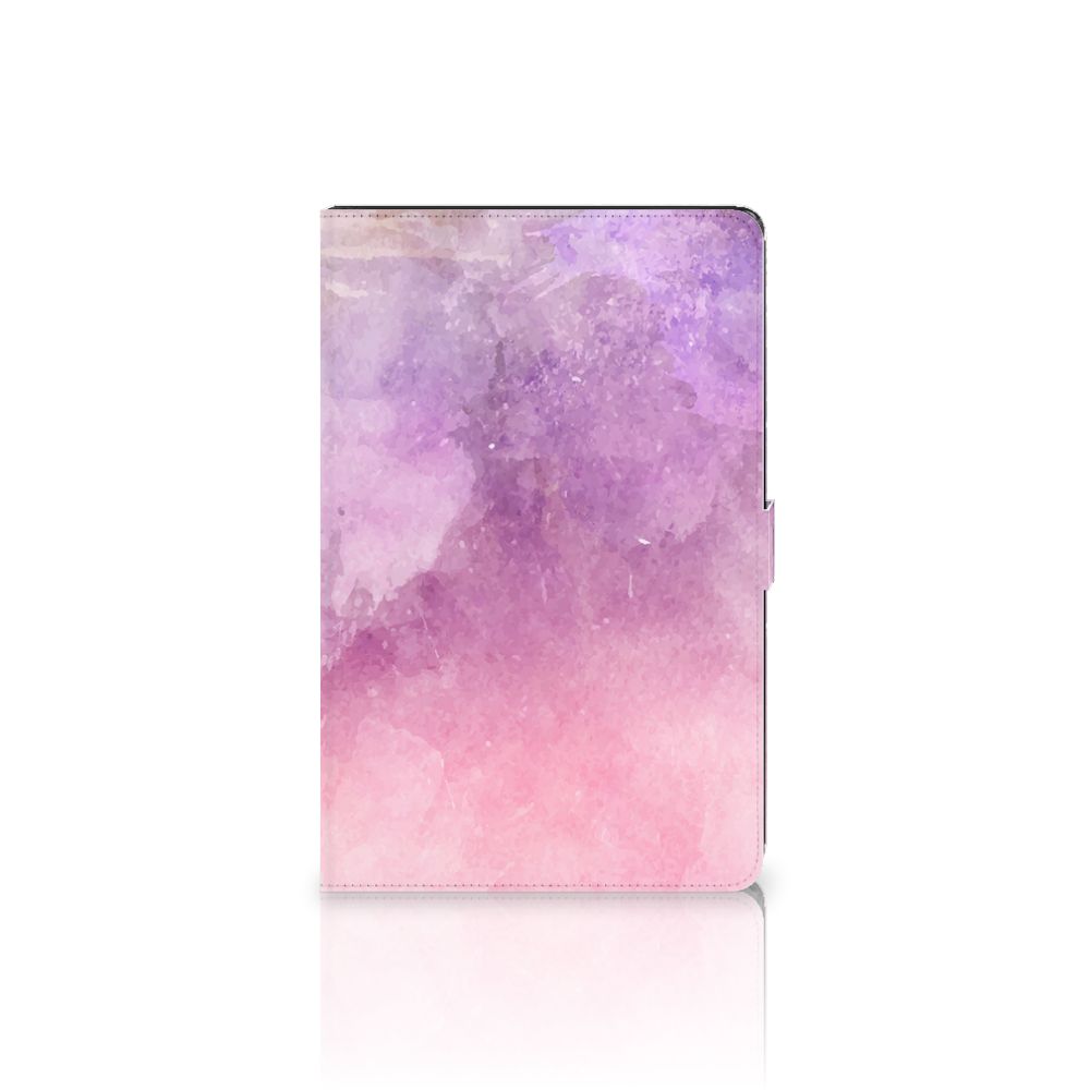 Hoes Lenovo Tab M10 Plus 3rd Gen 10.6 inch Pink Purple Paint