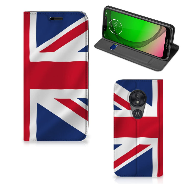 Motorola Moto G7 Play Standcase Groot-Brittannië