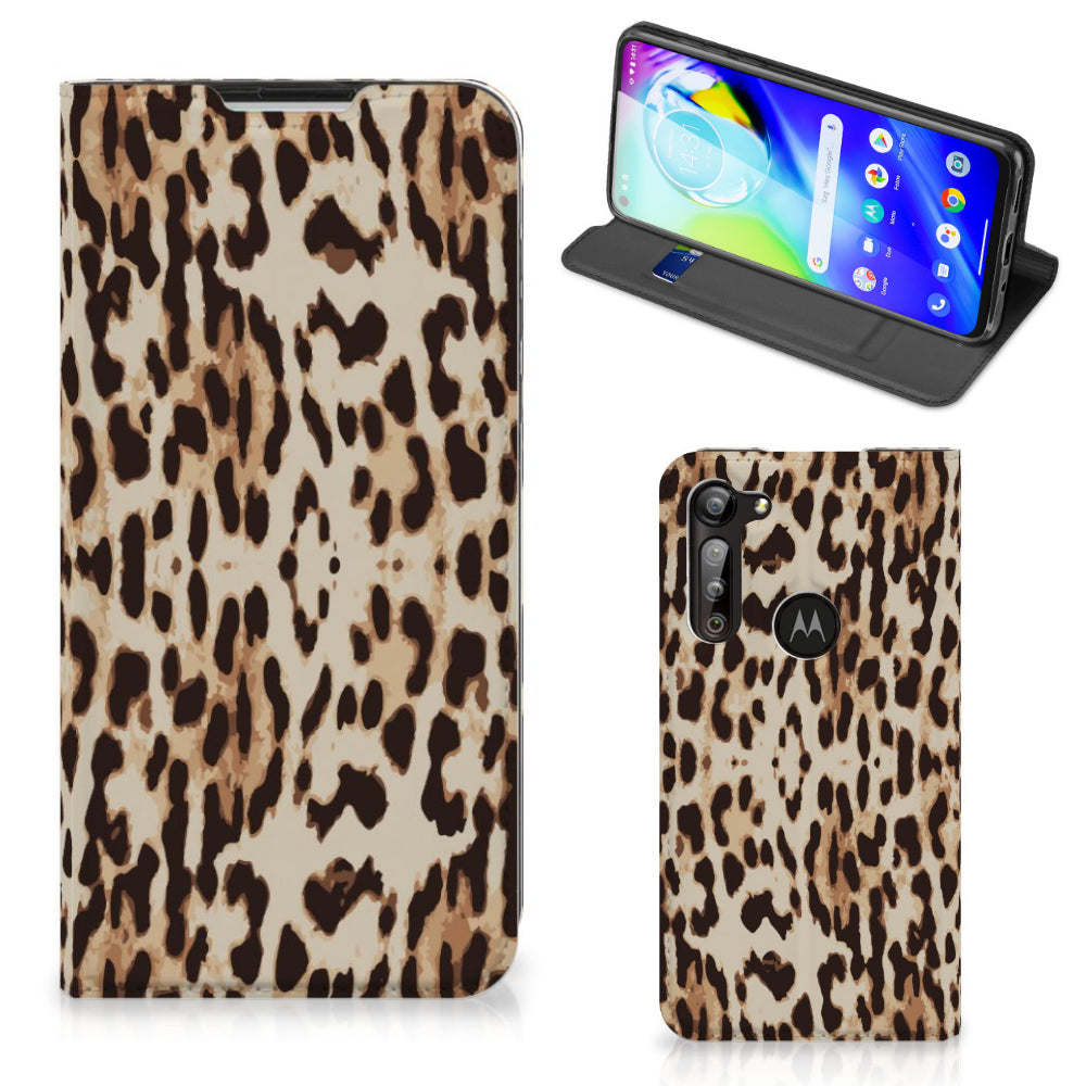 Motorola Moto G8 Power Hoesje maken Leopard