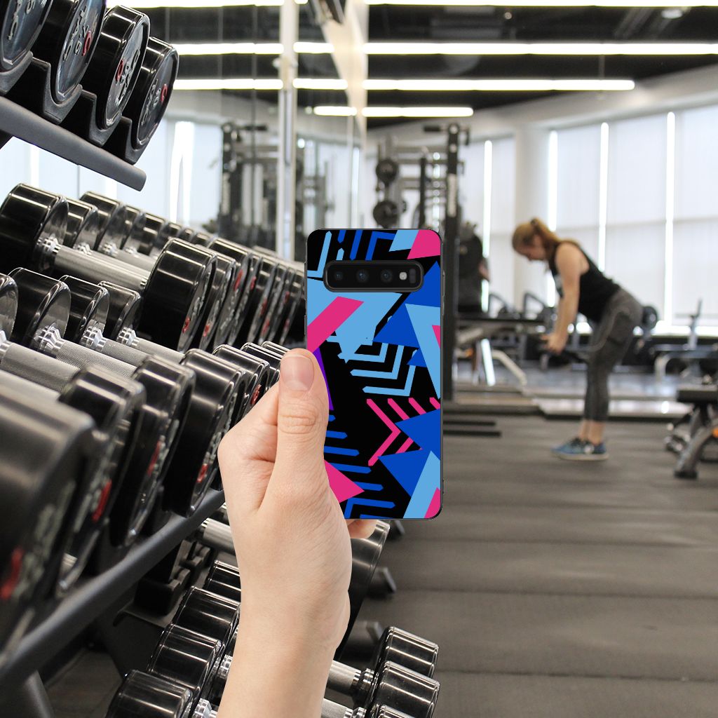 Samsung Galaxy S10 Grip Case Funky Triangle B2C Telecom