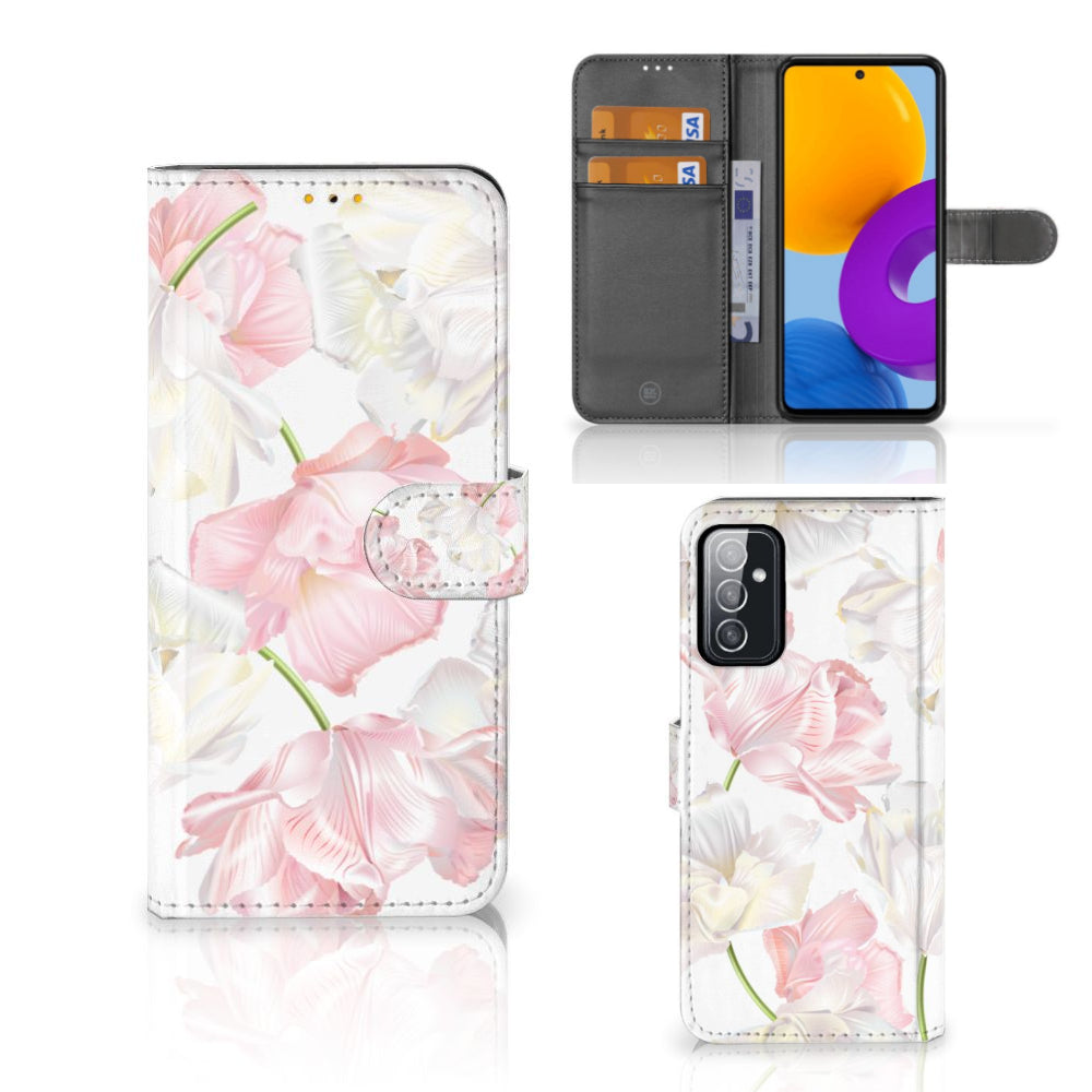 Samsung Galaxy M52 Hoesje Lovely Flowers