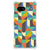 Google Pixel 7A Doorzichtige Silicone Hoesje Funky Retro