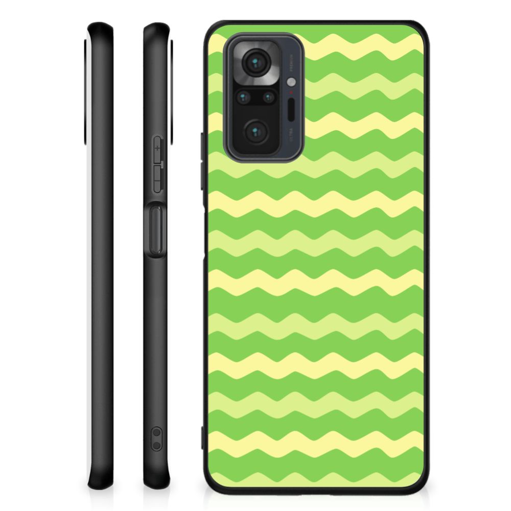 Xiaomi Redmi Note 10 Pro Back Case Waves Green B2C Telecom