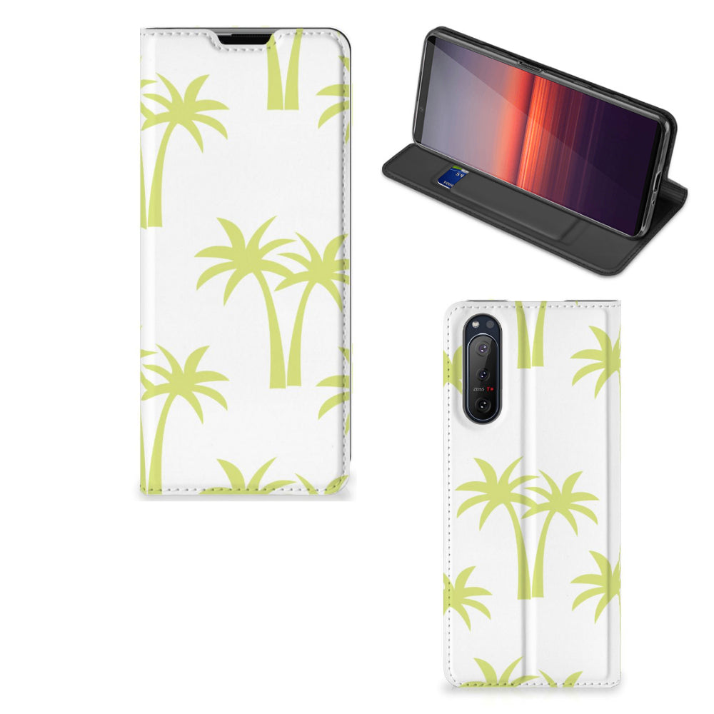 Sony Xperia 5 II Smart Cover Palmtrees