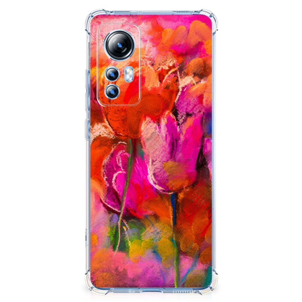 Back Cover Xiaomi 12 Lite Tulips B2C Telecom