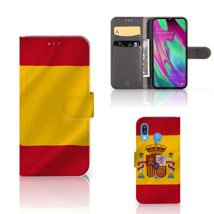 Samsung Galaxy A40 Bookstyle Case Spanje