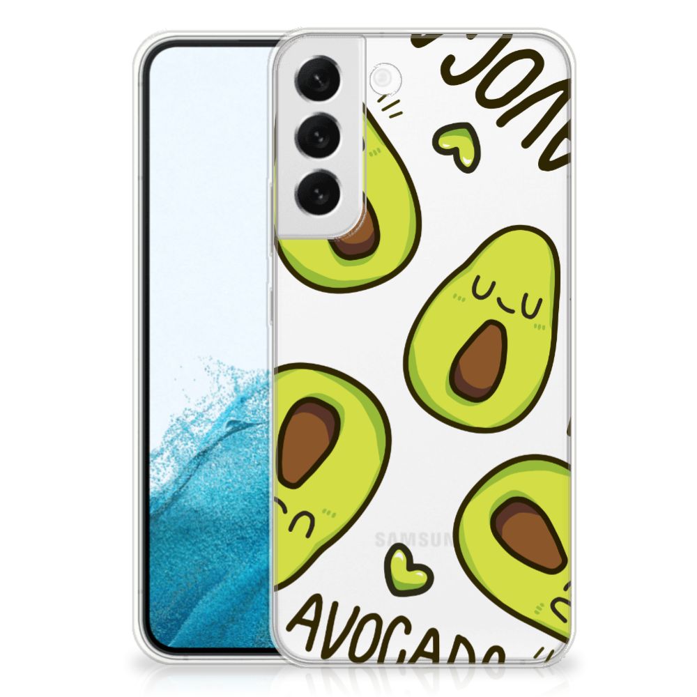 Samsung Galaxy S22 Plus Telefoonhoesje met Naam Avocado Singing