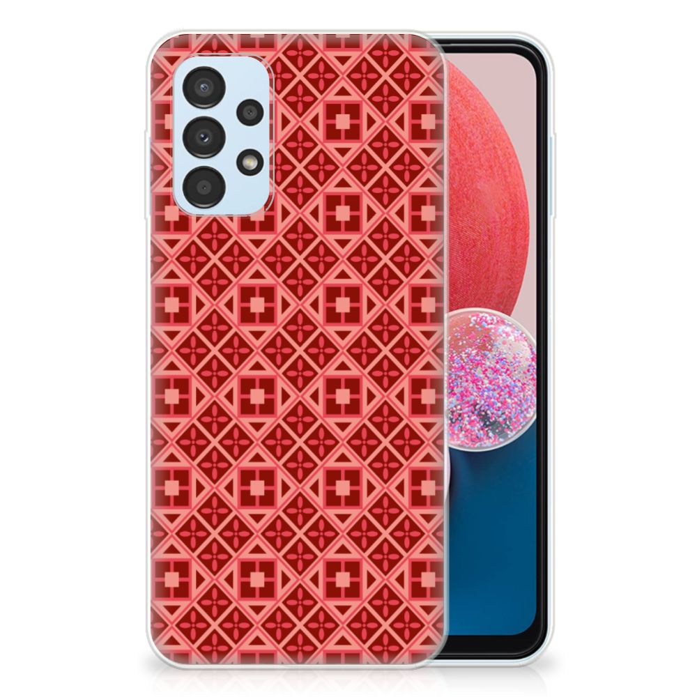 Samsung Galaxy A13 4G TPU bumper Batik Rood B2C Telecom