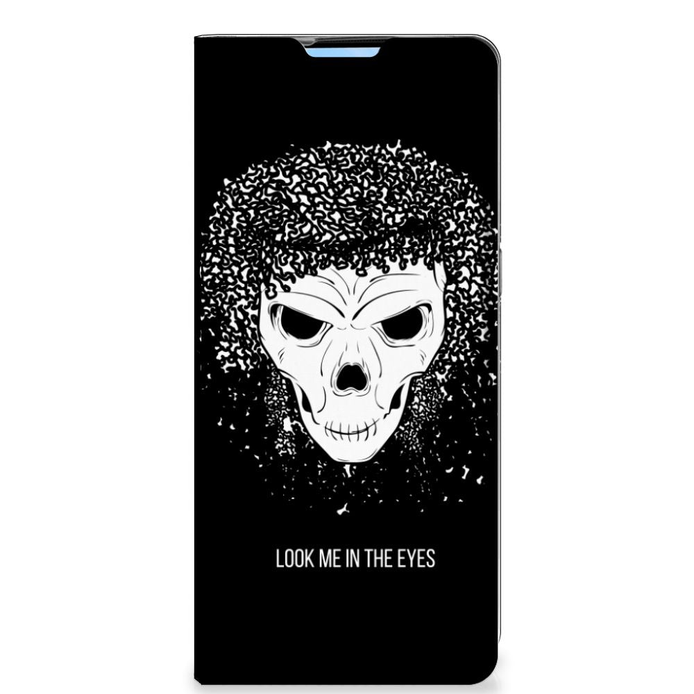Mobiel BookCase OPPO Reno4 Pro 5G Skull Hair - B2C Telecom
