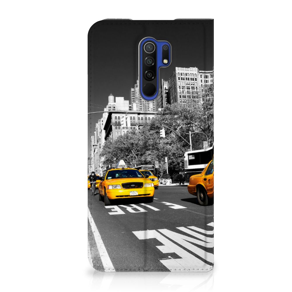 Xiaomi Redmi 9 Book Cover New York Taxi - B2C Telecom