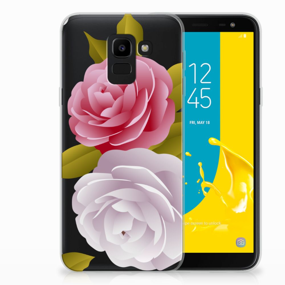 Samsung Galaxy J6 2018 TPU Case Roses