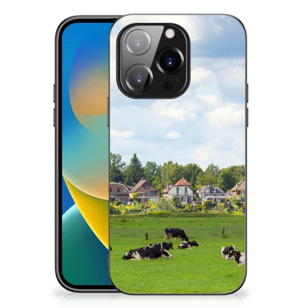 iPhone 14 Pro Dierenprint Telefoonhoesje Koeien B2C Telecom