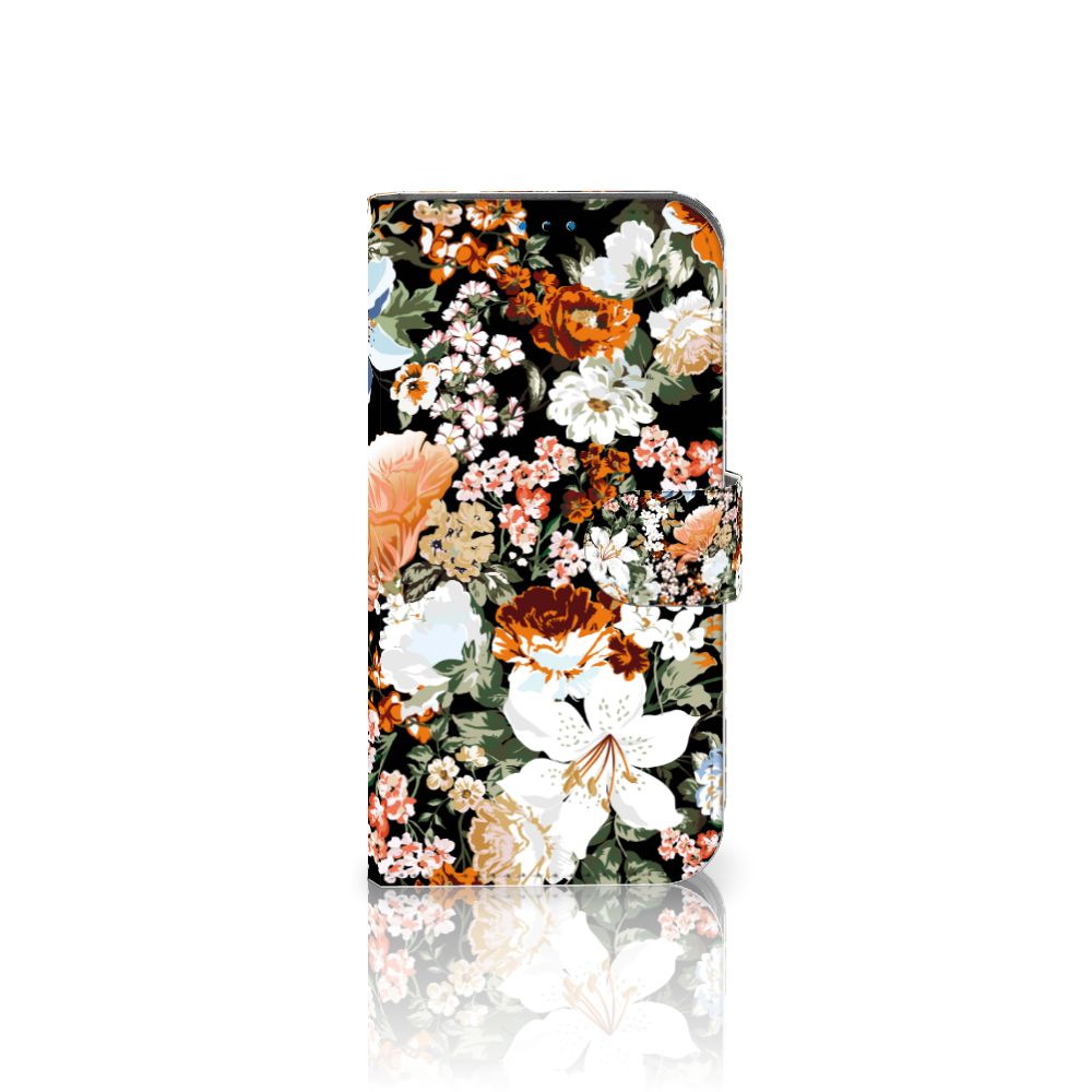 Hoesje voor iPhone 14 Pro Dark Flowers