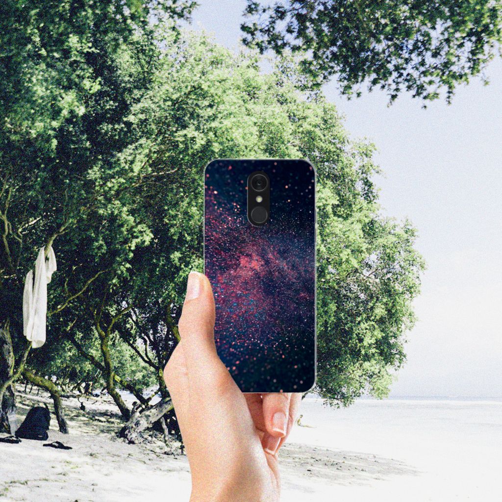 LG Q7 TPU Hoesje Stars