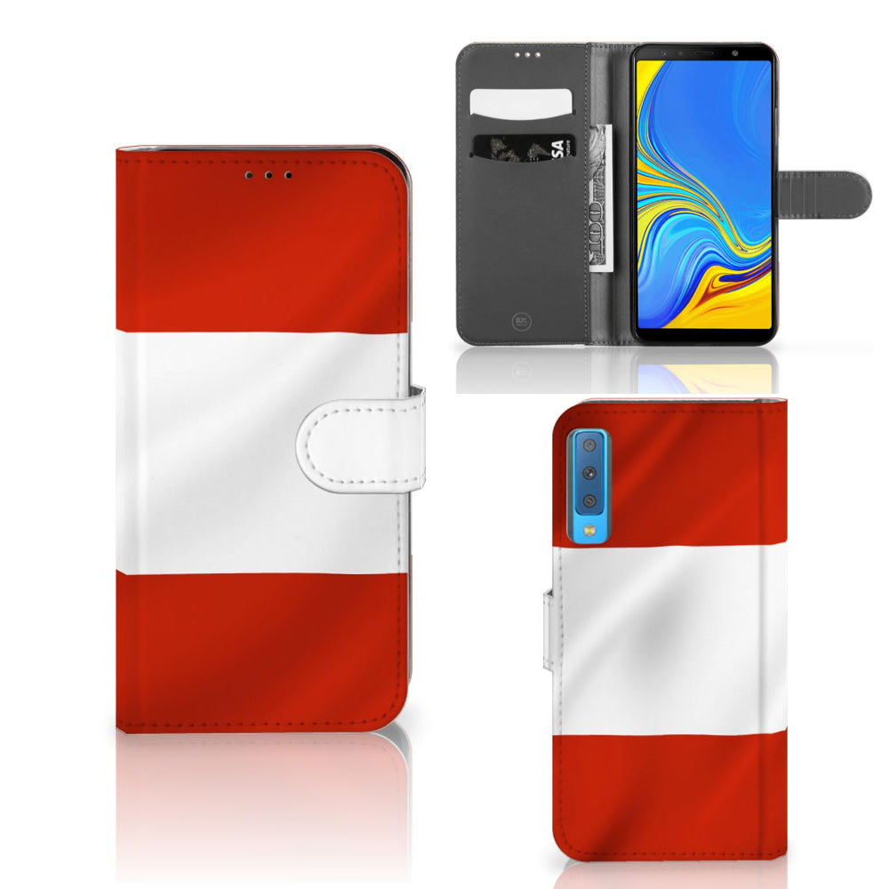 Samsung Galaxy A7 (2018) Bookstyle Case Oostenrijk