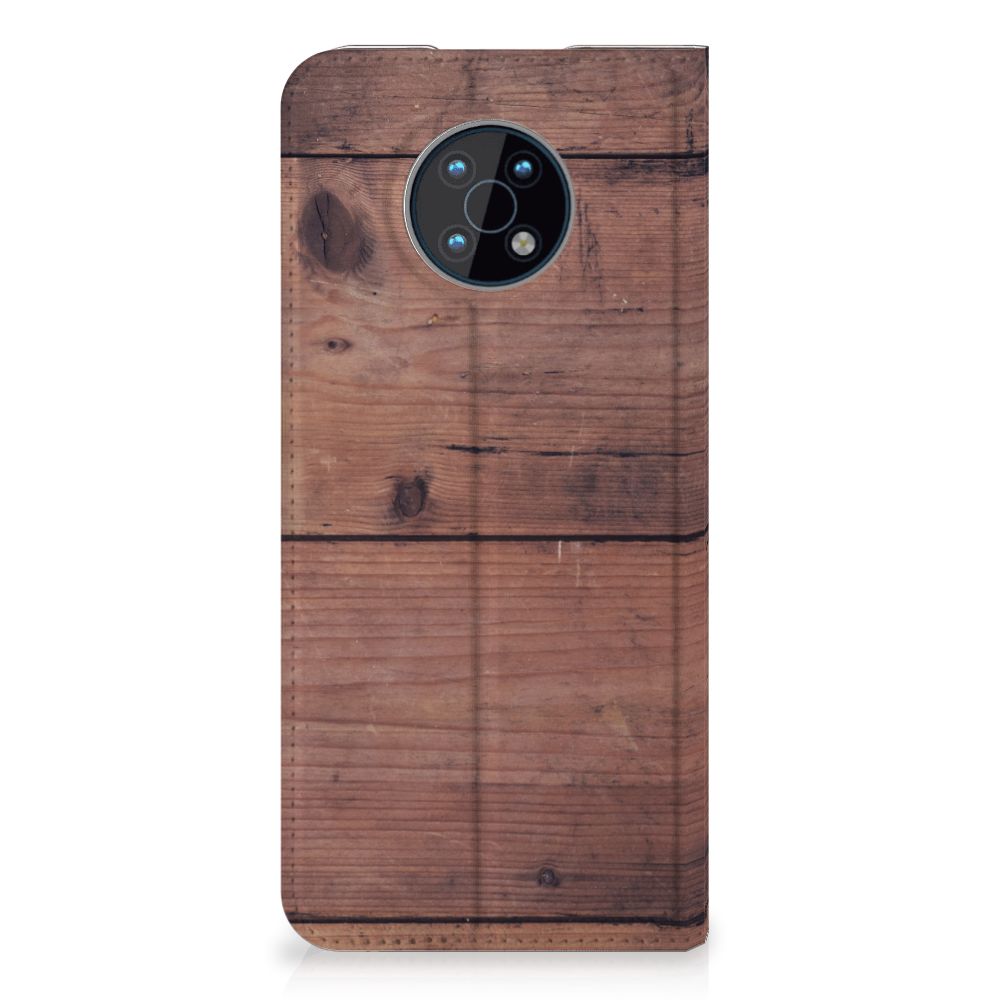 Nokia G50 Book Wallet Case Old Wood - B2C Telecom