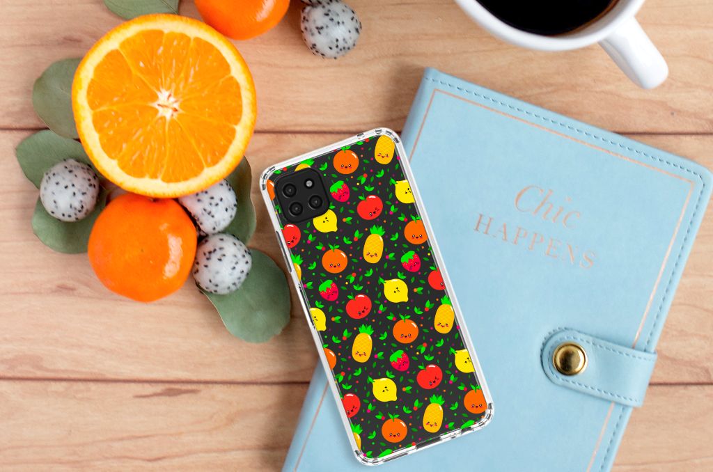 Samsung Galaxy A22 5G Beschermhoes Fruits B2C Telecom