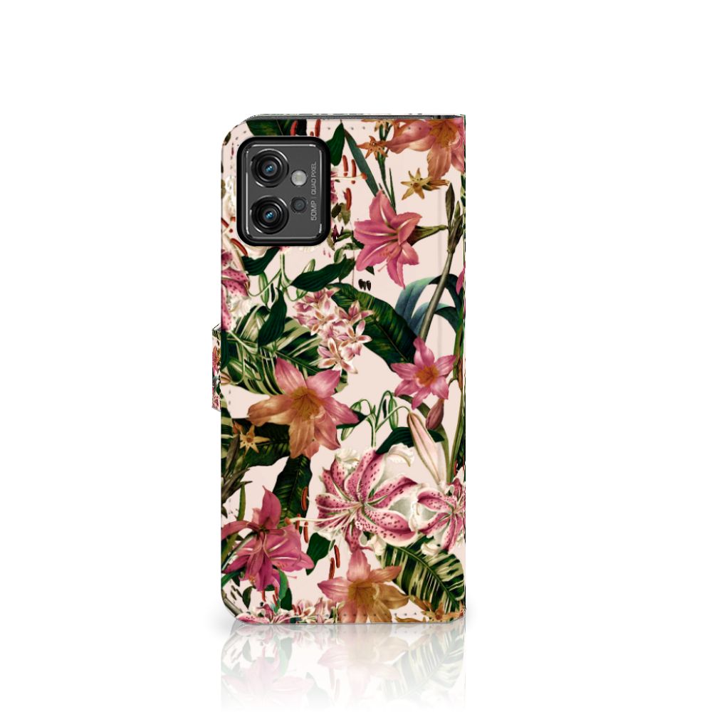 Motorola Moto G32 Hoesje Flowers