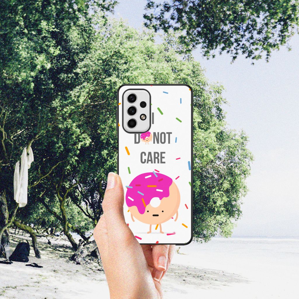Samsung Galaxy A23 Back Cover Hoesje Donut Roze B2C Telecom