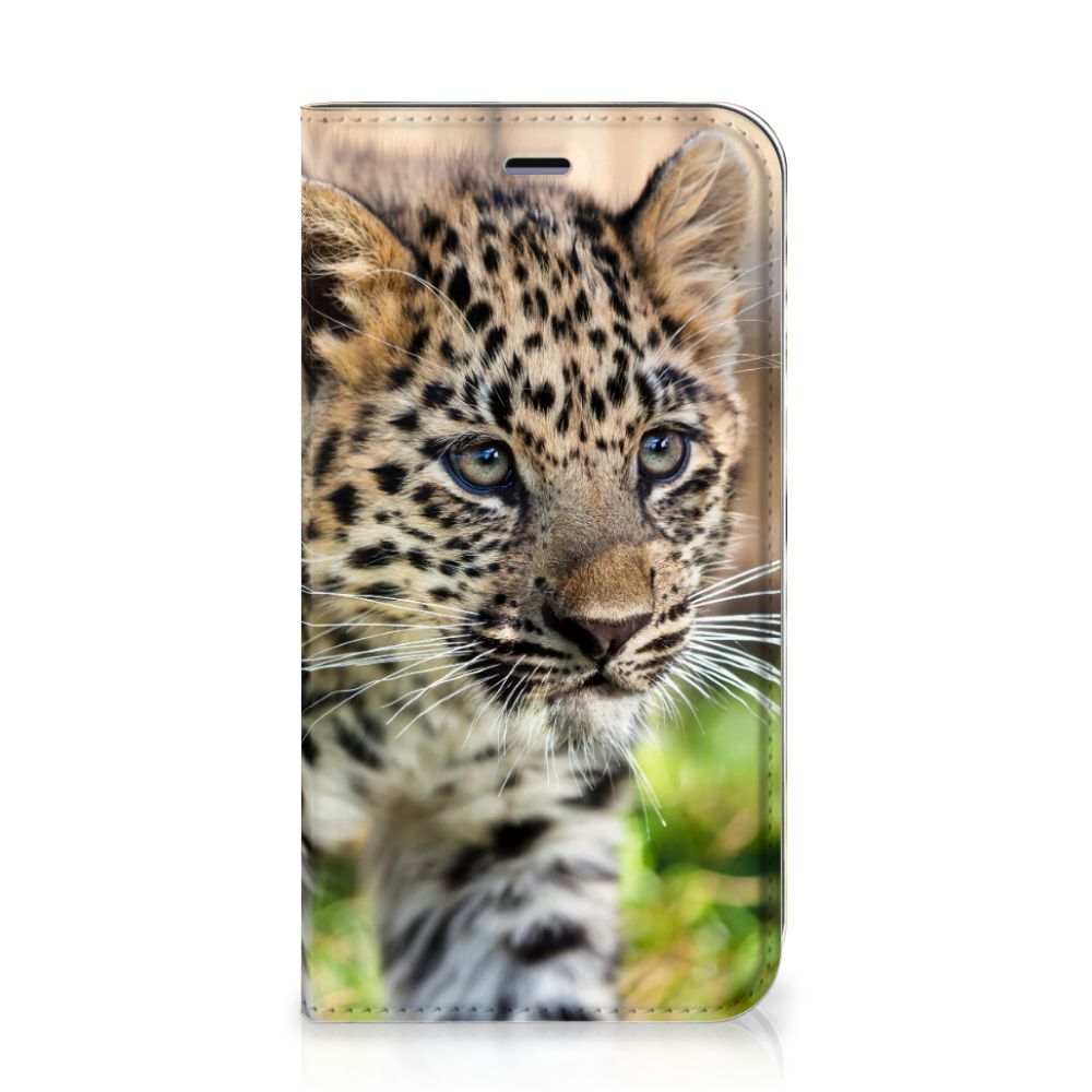 Apple iPhone 11 Hoesje maken Baby Luipaard