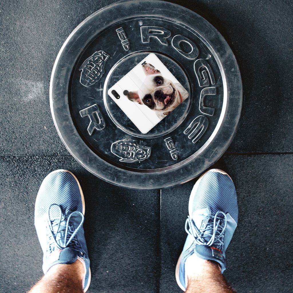 Huawei P Smart Plus Hoesje maken Franse Bulldog