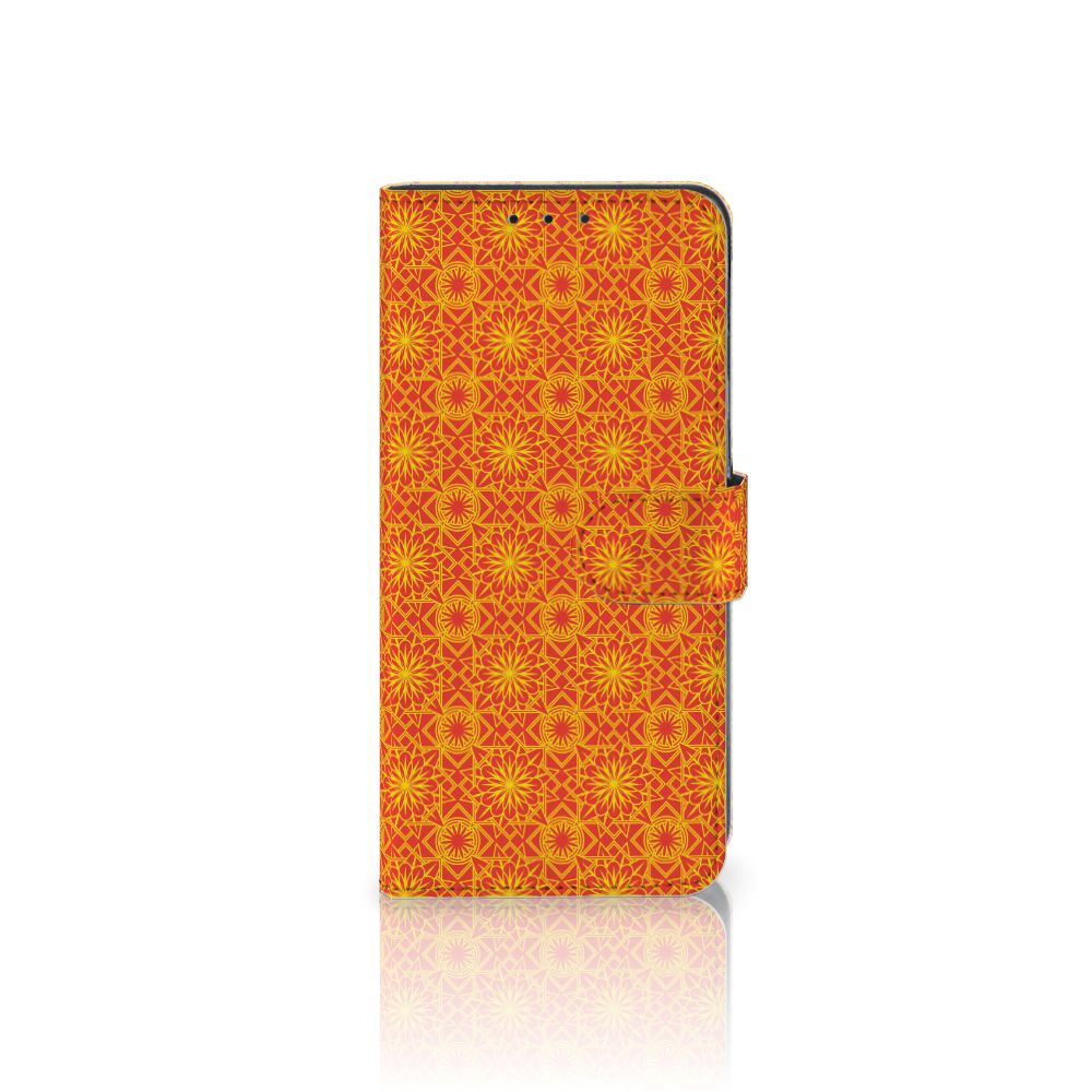 Alcatel 1S 2020 Telefoon Hoesje Batik Oranje