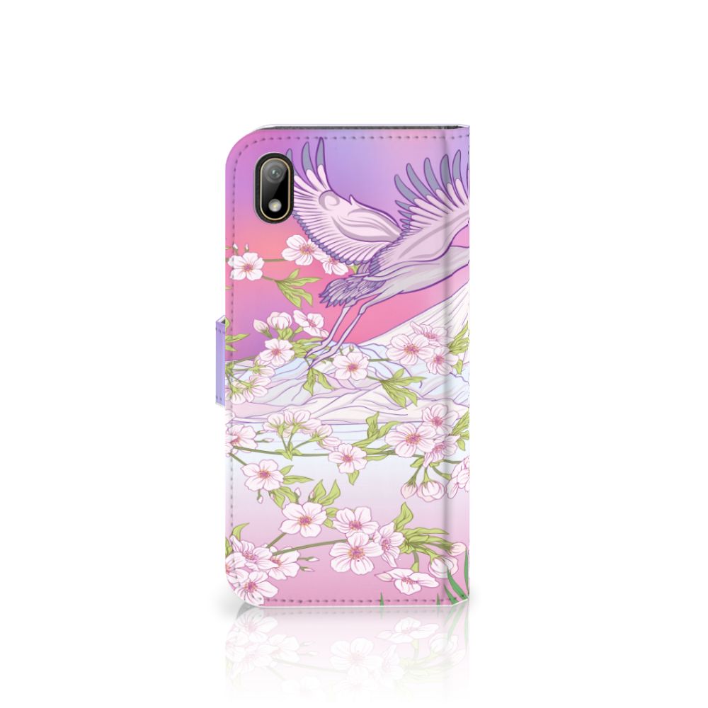 Huawei Y5 (2019) Telefoonhoesje met Pasjes Bird Flying