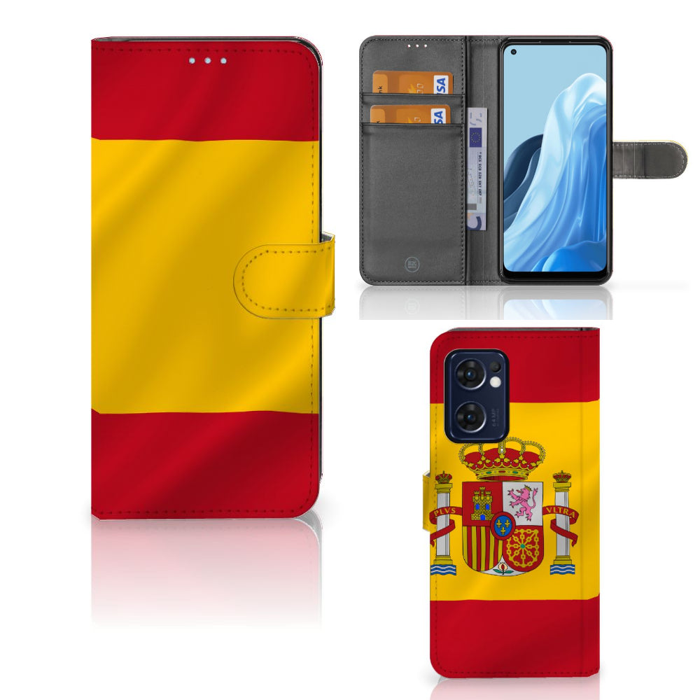 OPPO Find X5 Lite | Reno 7 5G Bookstyle Case Spanje