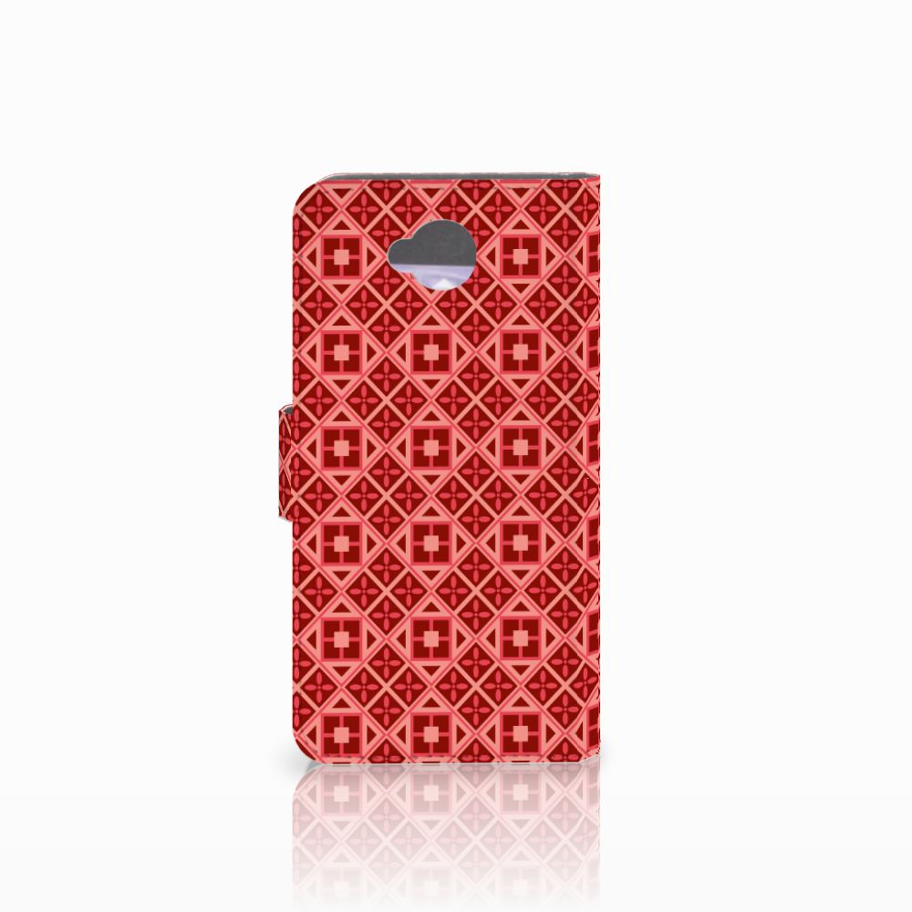 Microsoft Lumia 650 Telefoon Hoesje Batik Rood