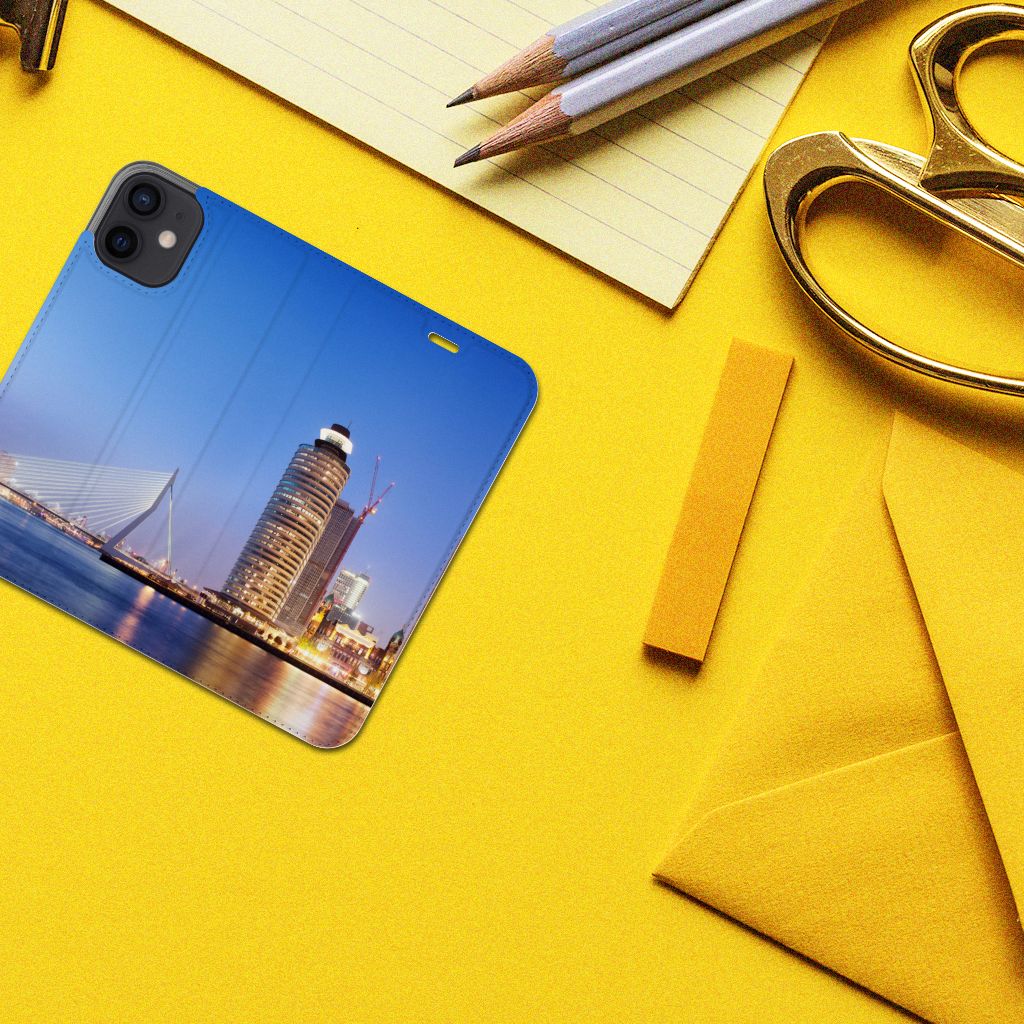 iPhone 12 Mini Book Cover Rotterdam - B2C Telecom