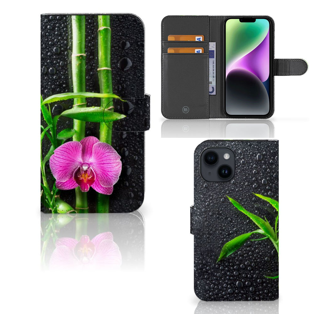 iPhone 15 Hoesje Orchidee