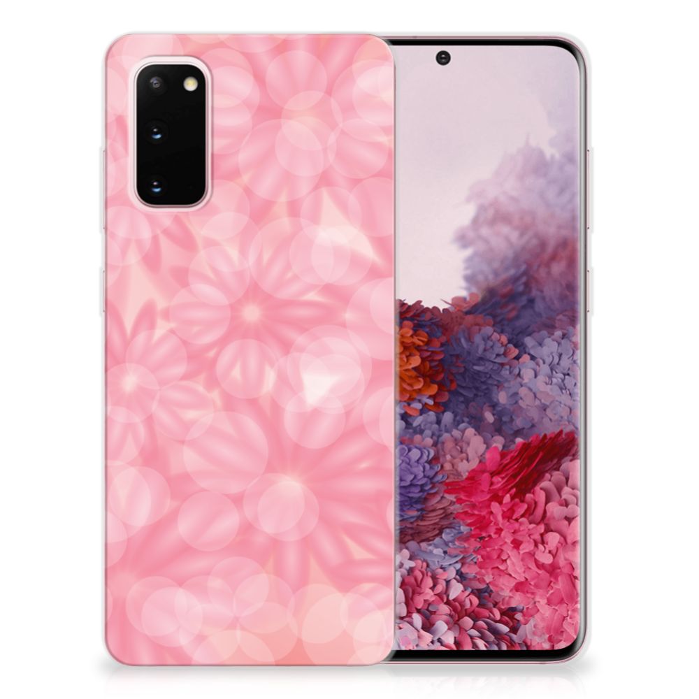 Samsung Galaxy S20 TPU Case Spring Flowers