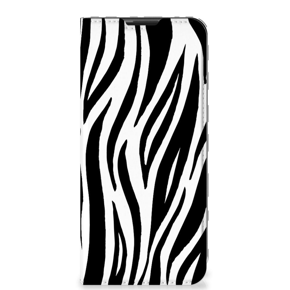 Motorola Moto G9 Play Hoesje maken Zebra - B2C Telecom