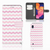Samsung Galaxy A10 Telefoon Hoesje Waves Roze