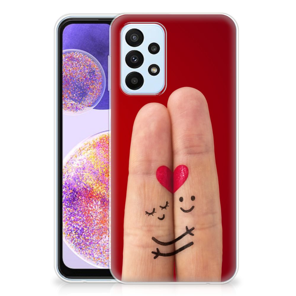 Samsung Galaxy A23 Silicone Back Cover Liefde - Origineel Romantisch Cadeau B2C Telecom