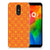 LG Q7 TPU bumper Batik Oranje