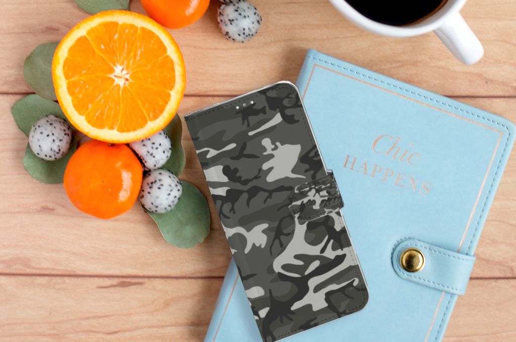 Samsung Galaxy A71 Telefoon Hoesje Army Light